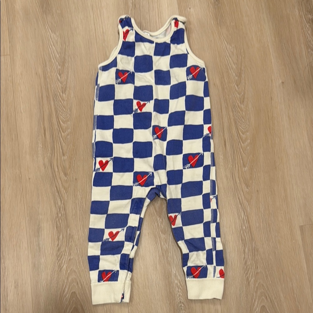 Free Ship with 2️⃣ - Hanna Andersson Blue and White Bodysuit